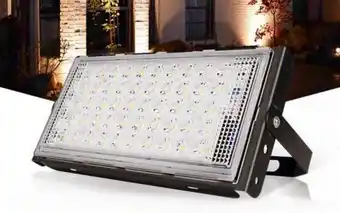 Akcióleső Webáruház 50W Extra Erős kültéri Led Reflektor 48 erős leddel, IP65 vízálló, hidegfényű ajánlat