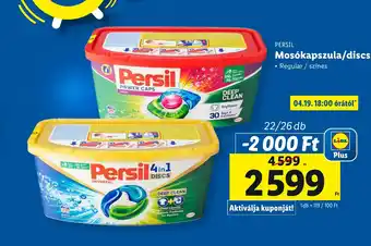 Lidl PERSIL Mosókapszula/discs 22/26db ajánlat