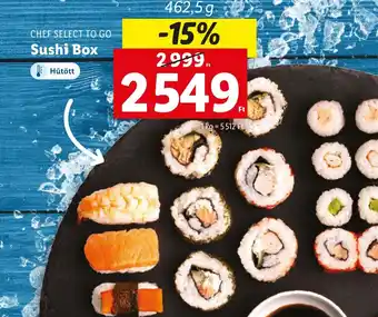 Lidl CHEF SELECT TO GO Sushi Box 462,5g ajánlat