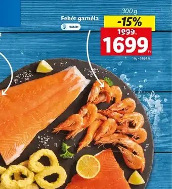 Lidl Fehér garnéla 300g ajánlat