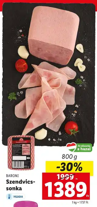 BARONI Szendvicssonka 800g