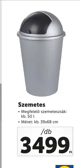 Lidl Szemetes 1db ajánlat