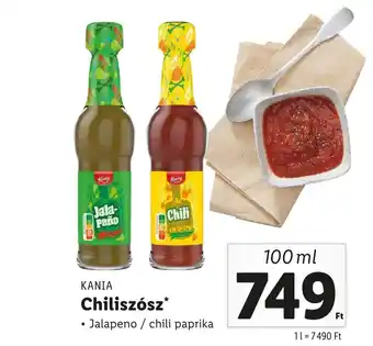 Lidl ΚΑΝΙΑ Chiliszósz 100ml ajánlat