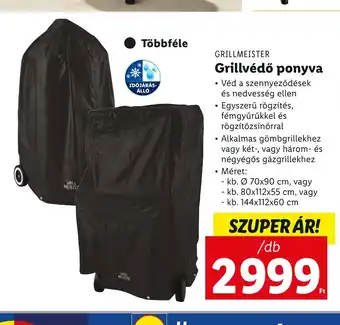 Lidl GRILLMEISTER Grillvédő ponyva 1db ajánlat