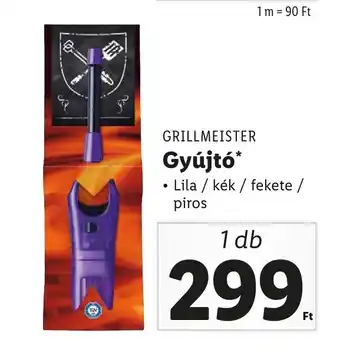 Lidl GRILLMEISTER Gyújtó 1db ajánlat