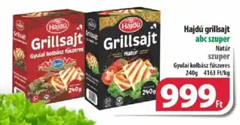 Coop Hajdú grillsajt 240g ajánlat