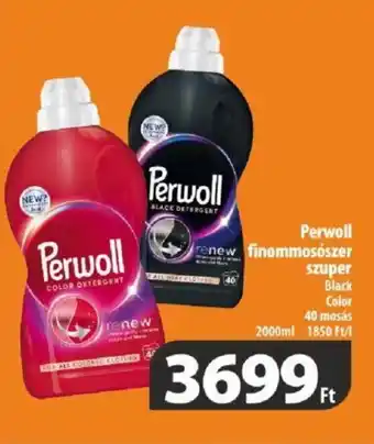 Coop Perwoll finommosószer szuper Black Color 40 mosás ajánlat