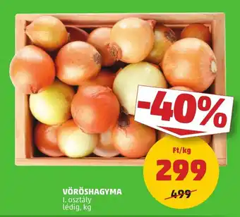 PENNY VÖRÖSHAGYMA ajánlat