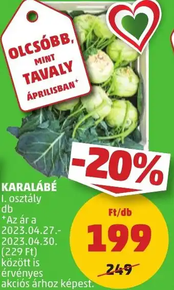 PENNY KARALÁBÉ ajánlat