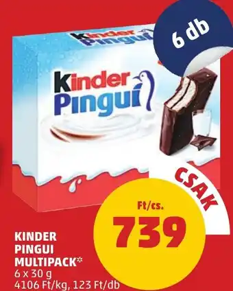 PENNY KINDER PINGUI MULTIPACK 6 x 30 g ajánlat