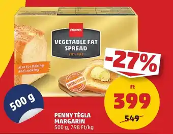 PENNY PENNY TÉGLA MARGARIN 500 g ajánlat
