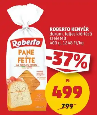 PENNY ROBERTO KENYÉR 400 g ajánlat