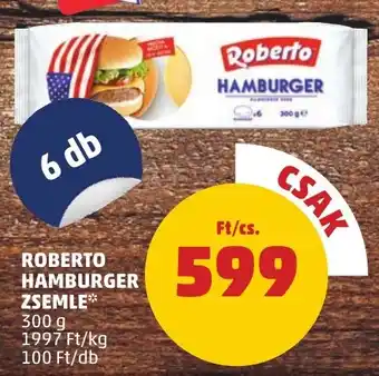 PENNY ROBERTO HAMBURGER ZSEMLE 300g ajánlat