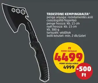 PENNY TREKSTONE KEMPINGBALTA kb. 11 cm ajánlat