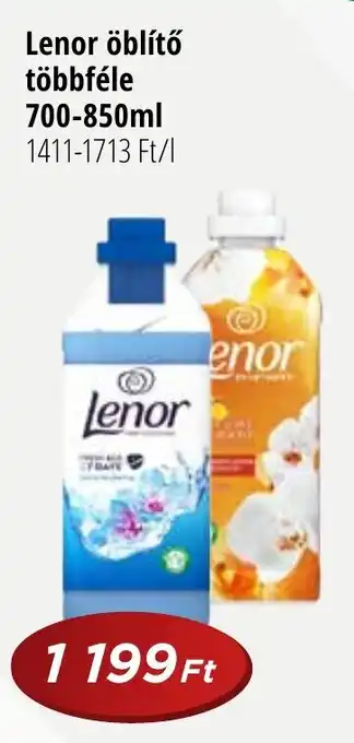 Real Lenor öblítő többféle 700-850ml ajánlat