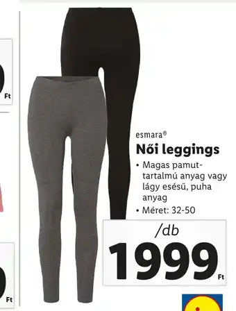 Lidl EsmaraⓇ Női leggings 1db ajánlat