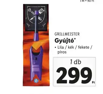 Lidl GRILLMEISTER Gyújtó 1 db ajánlat