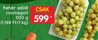 Spar Fehér szőlő 500g ajánlat