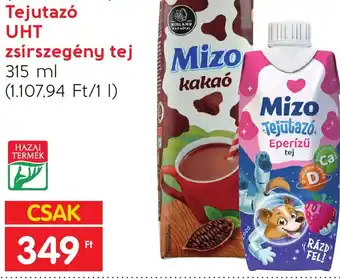 Spar Tejutazó UHT zsírszegény tej 315 ml ajánlat