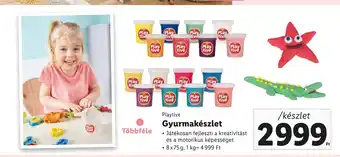 Lidl Playtive Gyurmakészlet készlet ajánlat