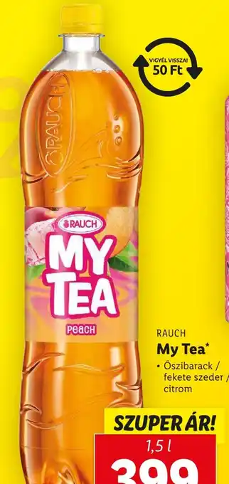 Lidl RAUCH MY TEA 1,5l ajánlat