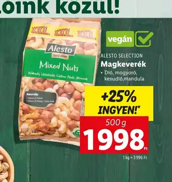 Lidl ALESTO SELECTION Magkeverék 500g ajánlat