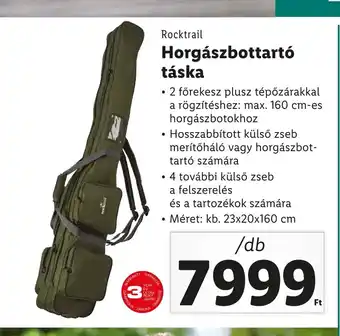 Lidl Rocktrail Horgászbottartó táska ajánlat