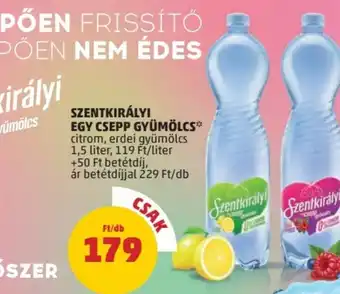 PENNY SZENTKIRÁLYI EGY CSEPP GYÜMÖLCS 1,5 liter ajánlat