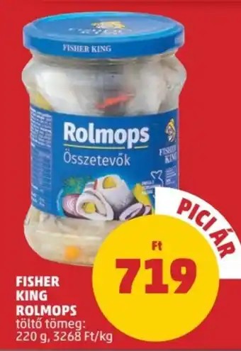 PENNY FISHER KING ROLMOPS 220g ajánlat