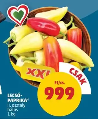 PENNY LECSÓ- PAPRIKA 1kg ajánlat