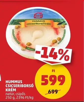 PENNY HUMMUS csicseriborsó krém 250g ajánlat