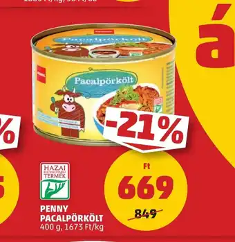 PENNY PENNY PACALPÖRKÖLT 400 g ajánlat