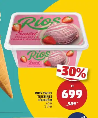 PENNY RIOS SWIRL TEJSZÍNES JÉGKRÉM 1l ajánlat