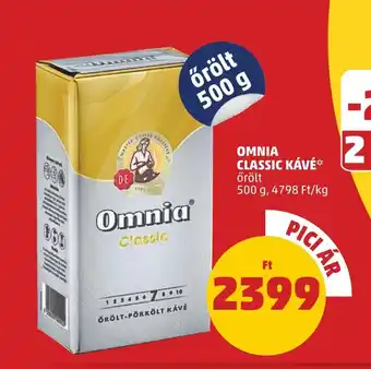 PENNY OMNIA CLASSIC KÁVÉ 500g ajánlat