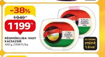 Auchan RÉGIMÓDILIBA-VAGY KACSAZSÍR 400g ajánlat