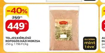 Auchan TELJES KIŐRLÉSŰ ROPOGÓS HÁZI MORZSA 250 g ajánlat