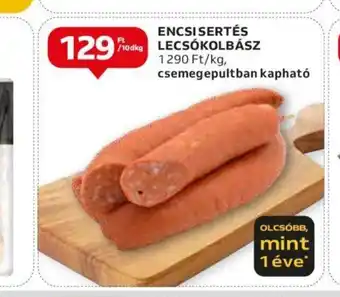 Auchan ENCSI SERTÉS LECSÓKOLBÁSZ 1kg ajánlat