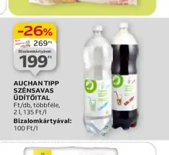 Auchan AUCHAN TIPP SZÉNSAVAS ÜDÍTŐITAL 2l ajánlat
