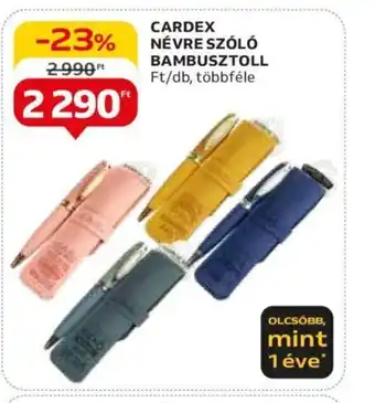 CARDEX NÉVRE SZÓLÓ BAMBUSZTOLL