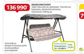 Auchan ZEUSZ HINTAÁGY ajánlat