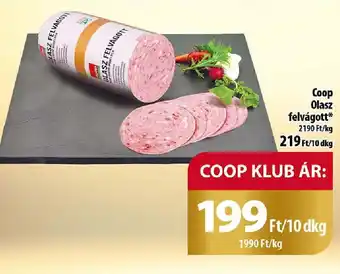 Coop Coop Olasz felvágott 10dkg ajánlat