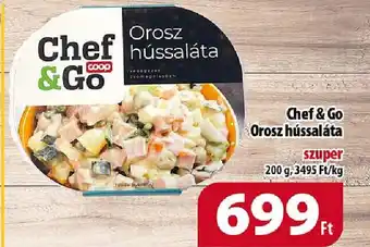 Coop Chef & Go Orosz hússaláta 200g ajánlat