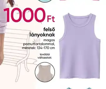 Pepco Felső lányoknak ajánlat