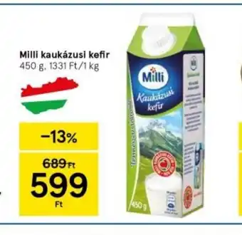 Tesco Milli kaukázusi kefir 450 g ajánlat