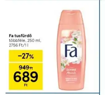 Tesco Fa tusfürdő 250ml ajánlat