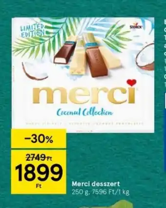 Tesco Merci desszert 250g ajánlat