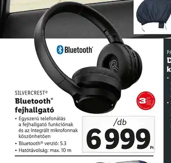 Lidl SILVERCREST® Bluetooth® fejhallgató ajánlat