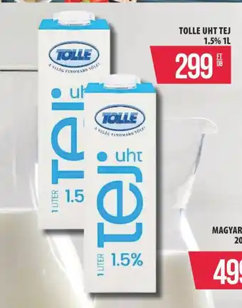 Coop TOLLE UHT TEJ 1.5% 1L ajánlat