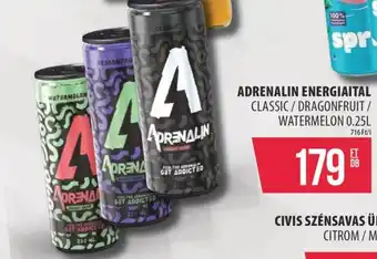 Coop ADRENALIN ENERGIAITAL 0,25l ajánlat