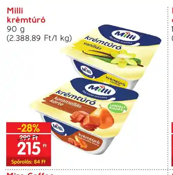 Spar Milli krémtúró 90g ajánlat